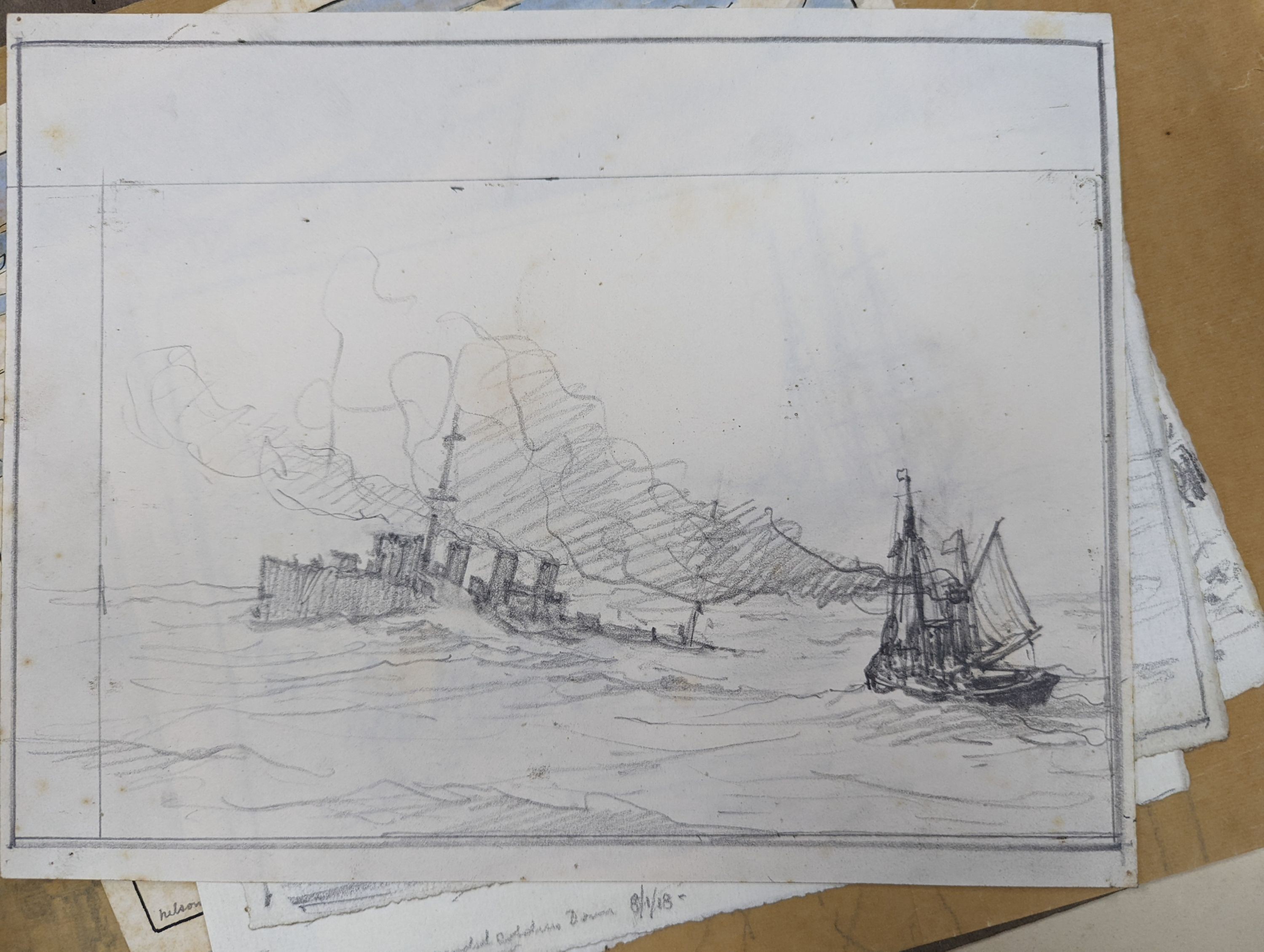 Nelson Dawson (1859-1941) assorted original artworks